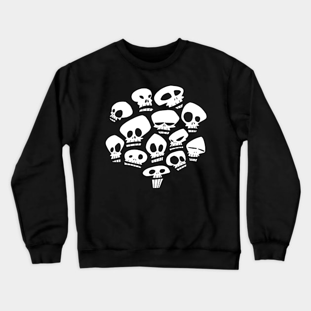 Calaveritas Crewneck Sweatshirt by Pingolito